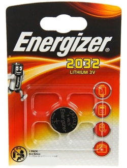 Батарейка CR2032 3B литиевая Energizer в бластере 1 шт.