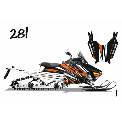 POLARIS RMK и RMK PRO 2009-2015 ORANGE #281