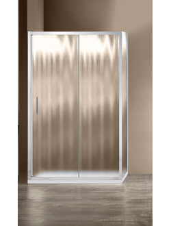 Душевой уголок Garda VSR-1G8012CH, 1200*800, хром, стекло шиншилла
