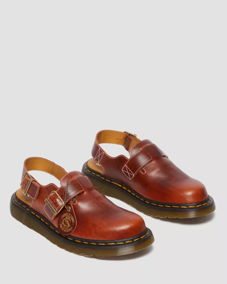 Босоножки Dr Martens Jorge Classic Leather Slingback коричневые