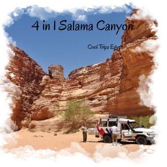 4 in 1 - Salama Canyon + Three pools + camel ride + Dahab from Sharm El Sheikh
