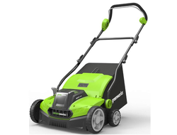 Аэратор-скарификатор электрический Greenworks GDT15