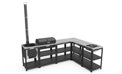Стол-печь под казан 12 л