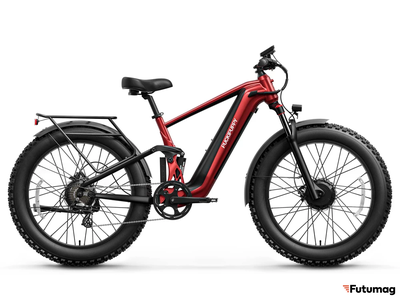 Электровелосипед PUCKIPUPPY GOLDEN R красный