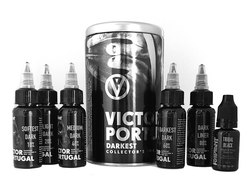 Victor Portugal Darkest Ink Set - Radiant Colors