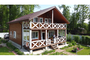 Остекление террасы поселок  Исаково