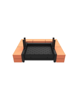 Гриль-вставка Inbrick 505 AIR в кирпичный проём