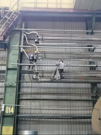 Вытяжной вентилятор для газовых инфракрасных обогревателей ДС-1,9-ГИИ-100