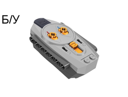 ! Б/У - Electric Power Functions 9V Remote Control Unit with Dark Bluish Gray Bottom 58122c00 / 58135, Light Bluish Gray (58122c01 / 4506079 / 6034989 / 6074396) - Б/У