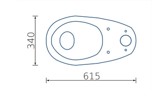 Унитаз-компакт Луна белый (ВКЗ)