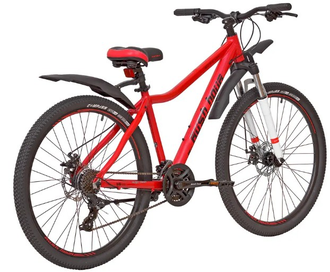 Горный велосипед RUSH HOUR MISS 550, красный, рама 17