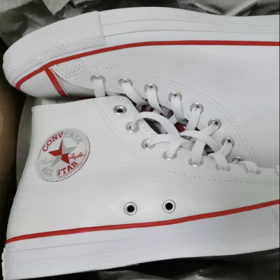 All star cheap leather white