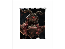 Штора в ванную Doom/ Дум №3