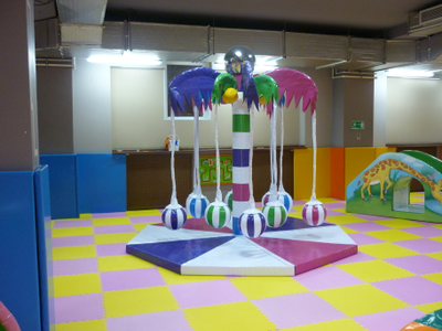 Карусель 4KIDS «Кокосовая пальма» без электропривода