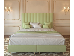 Кровать Patricia оливковая (светло зеленая)
