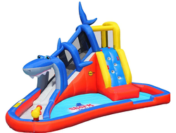 Надувная водная горка «Акула»