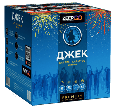 Батарея салютов ДЖЕК (1" / 49 залпов)