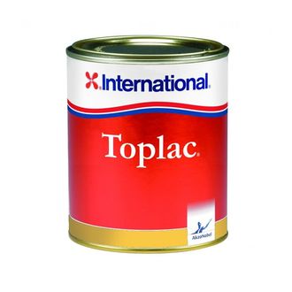 Эмаль «International TOPLAC» силикон-алкидная для стали, дерева, алюминия и стеклопластика ВЫШЕ ВАТЕРЛИНИИ (0.75 и 2.5 ЛИТРА)