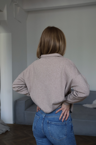 Джемпер бежевый