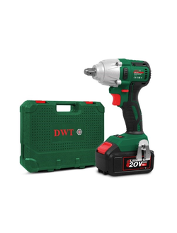 Гайковерт ударный аккумуляторный DWT ABW 20 D-2H B