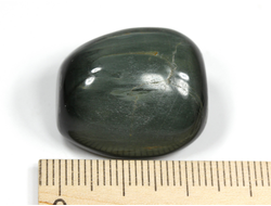 Кошачий глаз (кварцевый), галтовка, ЮАР (24*20*15 мм, 13,5 г) №28433