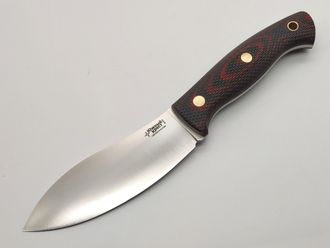 Нож Nessmuk Nord Hunter сталь К110 красно-черная микарта