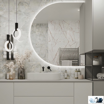 Плитка настенная Belani Avalanche Декор с золотом 30 х 60 см Береза керамика