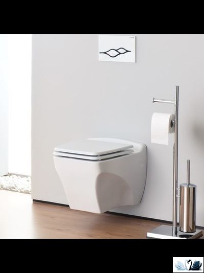 Чаша унитаза Creavit Bull BL320.00100 подвесная. Природный дизайн Голова быка