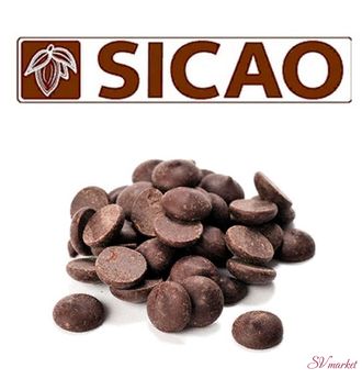 Шоколад Callebaut SICAO Тёмный 53%, Россия.1кг