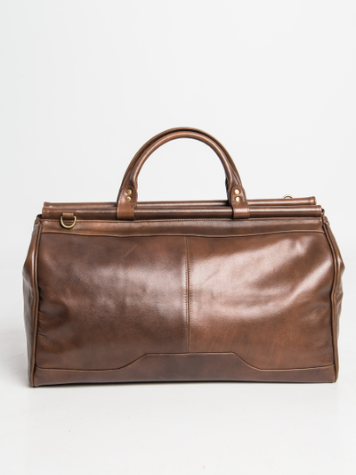 Кожаный саквояж Otranto Premium brown (арт. 4006-63)
