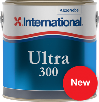 Необрастающая краска «International INTERSPEED ULTRA 300» для скоростных судов из стеклопластика, стали, дерева  (0.75, 2.5 и 5 ЛИТРОВ)
