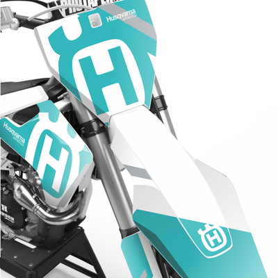 Наклейки на мотоцикл GR7 ГР7/ HUSQVARNA TE FE TX 2017-2019,  TC FC FS 2017-2018 #5714-3