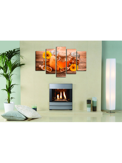 Модульная картина "Домашний мед"