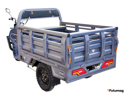 Грузовой электротрицикл Rutrike Антей-У 1500 60V1200W серый