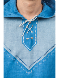 Рубаха с капюшоном "Витязъ" с Алатырем