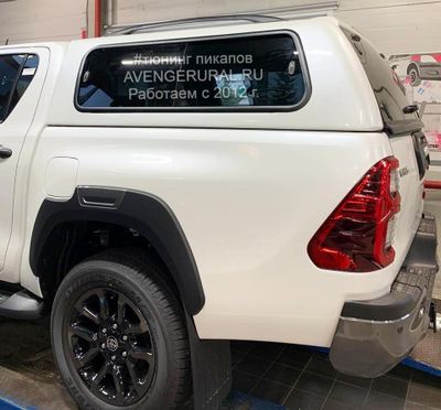 Кунг Carryboy S2 для Toyota Hilux Black Onyx 2020-2021-2022 и простой Hilux 2015-2016-2017-2018-2019