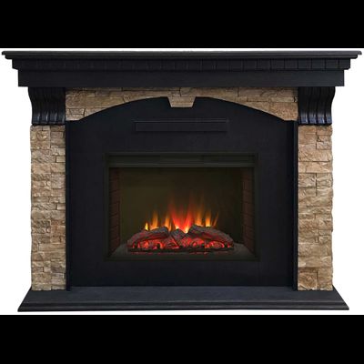 Электрокамин Дублин BL M4 с очагом Sparta 25.5 LED