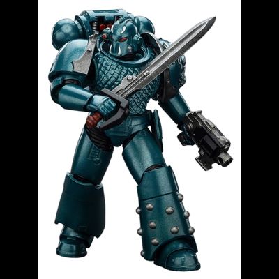 Охотник за головами Альфа-легиона (Warhammer Horus Heresy) - КОЛЛЕКЦИОННАЯ ФИГУРКА 1/18 Alpha Legion Headhunter Prime (JT01413) - JOYTOY