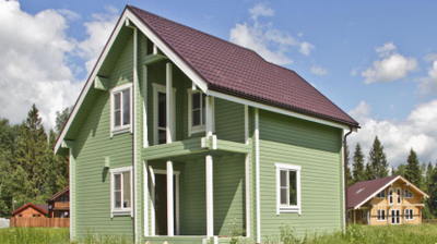 Дом из клееного бруса ПБ-08, 110 м2