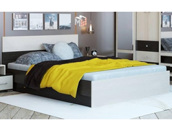 Кровать 2-сп Юнона, венге/дуб