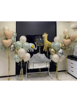 НАБОР ВОЗДУШНЫХ ШАРОВ "ДОЛГОЖДАННАЯ ВСТРЕЧА"