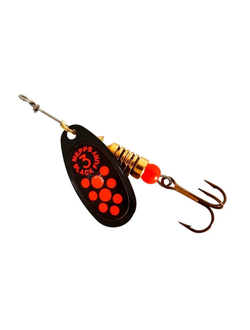 Блесна Mepps COMET BLACK FURY NR FLUO ORANGE № 2 (3,5гр.) 3шт.