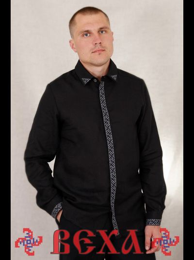 Сорочка  "Здравушка" отложный ворот