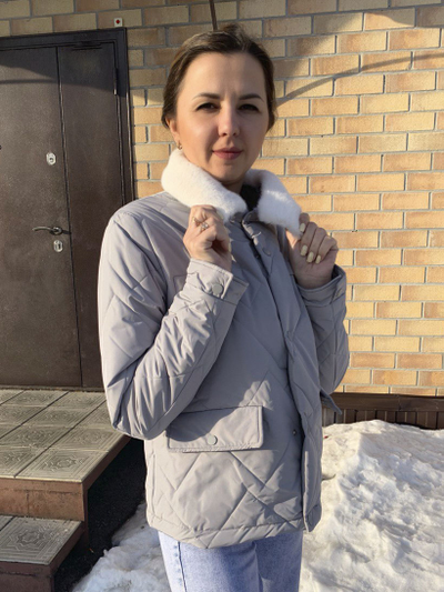 Куртка 1697 серый