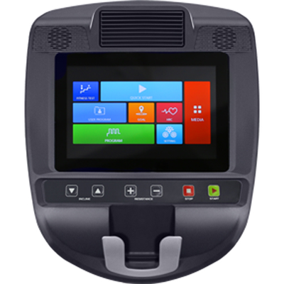 Эллиптический эргометр с автонаклоном коммерческий Bronze Gym E1000M PRO TFT TURBO