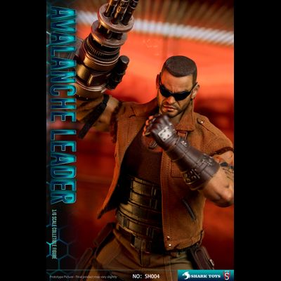 Баррет Уоллес (Final Fantasy VII Remake) - Коллекционная ФИГУРКА 1/6 Fantasy Reset - Avalanche Leader (SH004) - SHARKTOYS