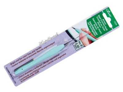 Крючок для тонкой пряжи CLOVER Amour - 0.90