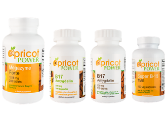 Набор"Лечение-3" амигдалин (таблетки/капсулы) компании Apricot Power (США)