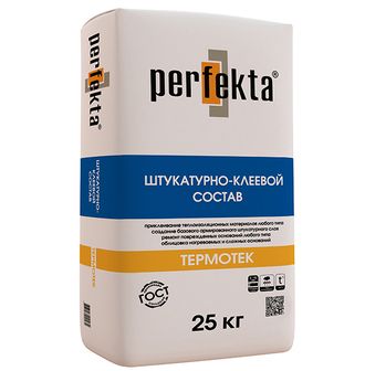 PERFEKTA штукатурно-клеевой состав Термотек 25кг