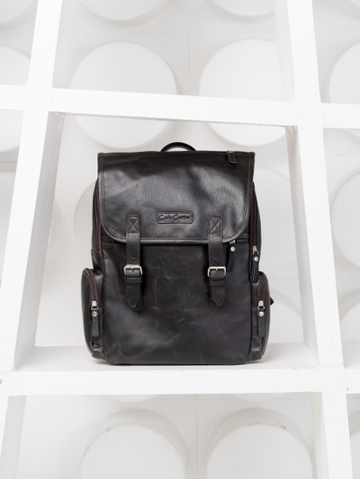 Кожаный рюкзак Santerno brown (арт. 3007-04)